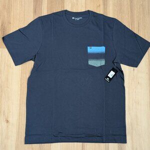 NWT TravisMathew Heat Wave Tee Blue Nights XL
